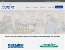 Tablet Screenshot of premierrents.net