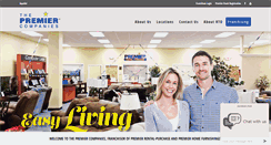 Desktop Screenshot of premierrents.com